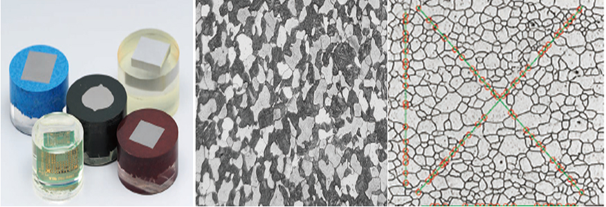 다양한 형태의 샘플 및 큰 샘플의 분석