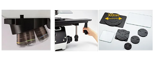 전동 리볼버, 클러치 핸들 및 다양한 사이즈의 홀더